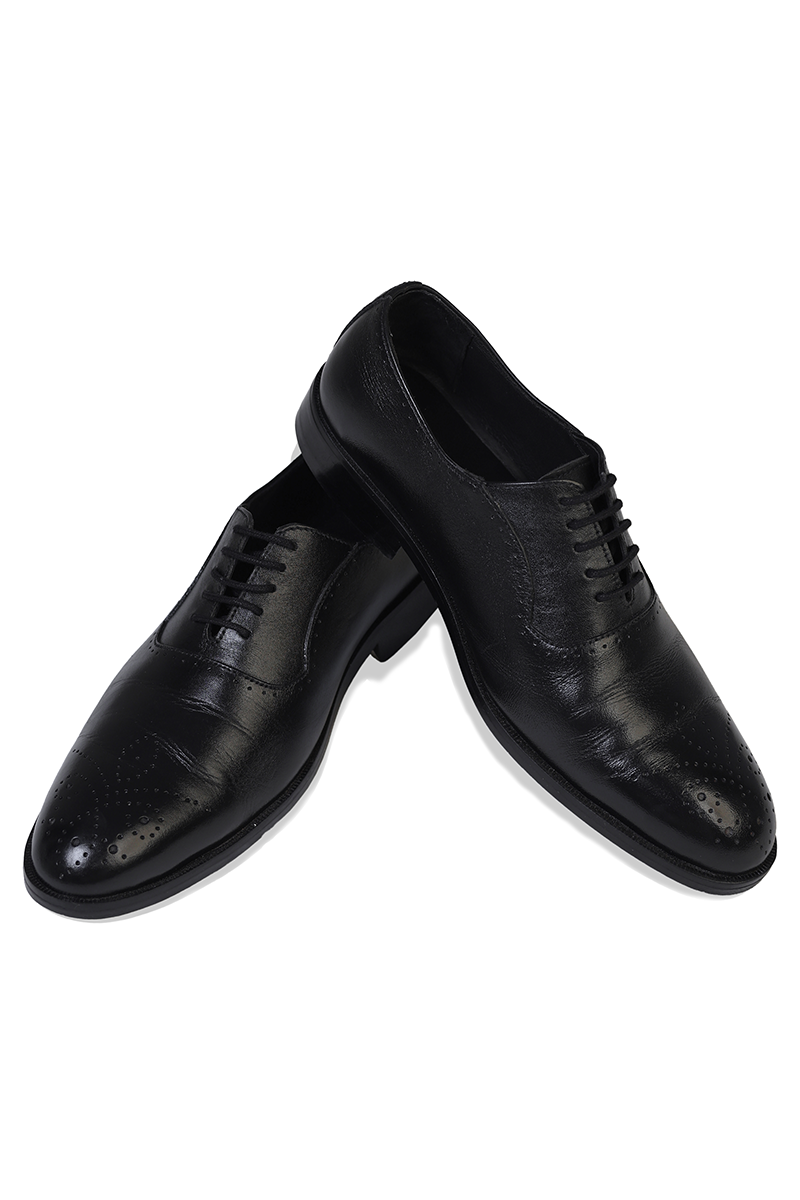Bogdan Leather Shoes-Black