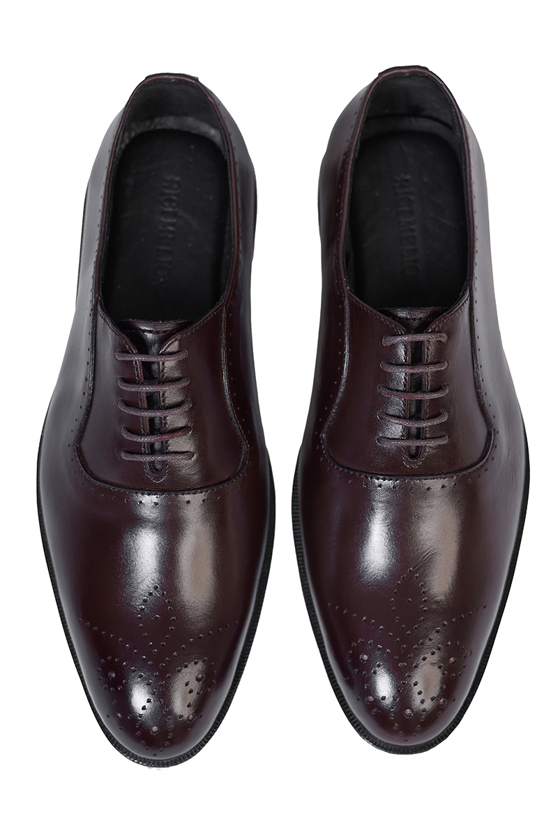 Artyom Leather Shoes-Brown