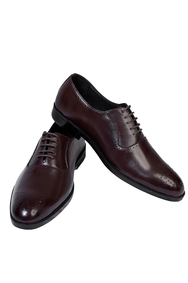 Artyom Leather Shoes-Brown