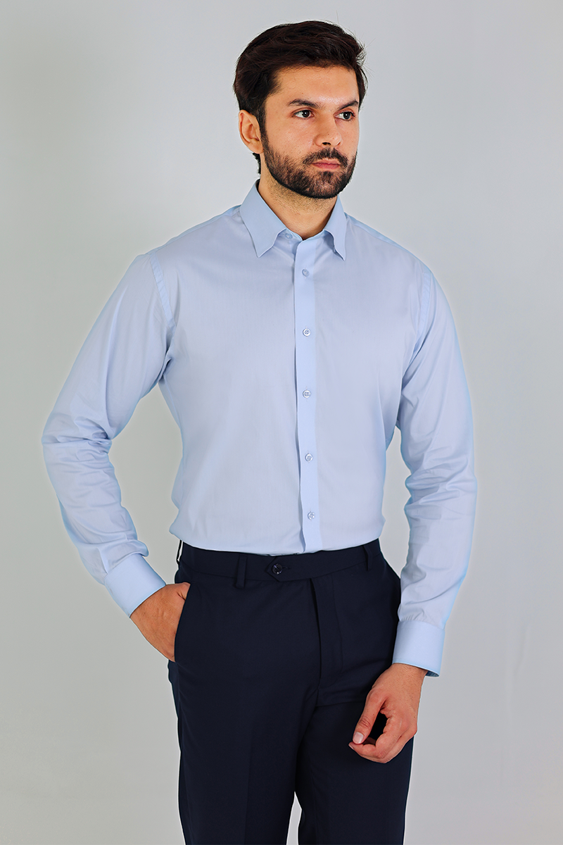 Gararic Formal shirt Sky blue