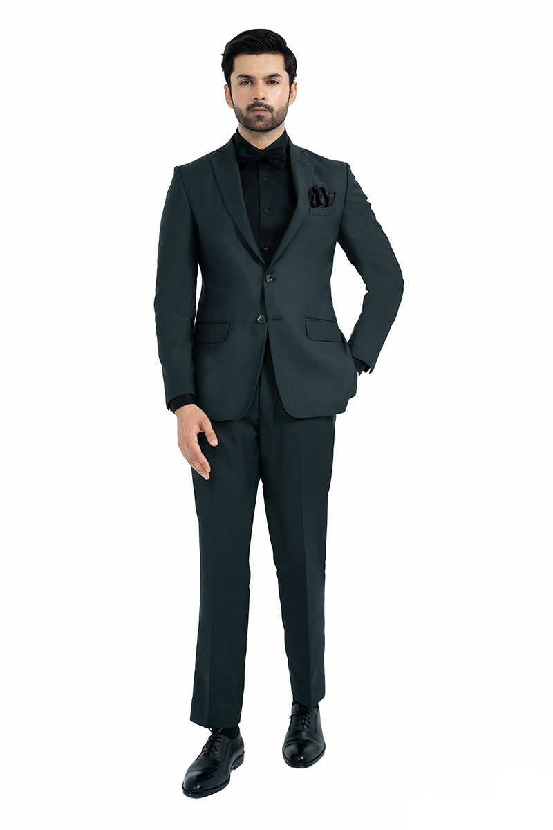 Emiliano Two Peice Suit Olive Green