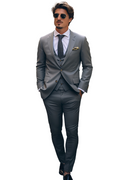 Baldwin Three Piece Suit