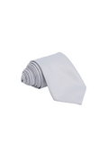Tifone Tie & Pocket Square-GRY