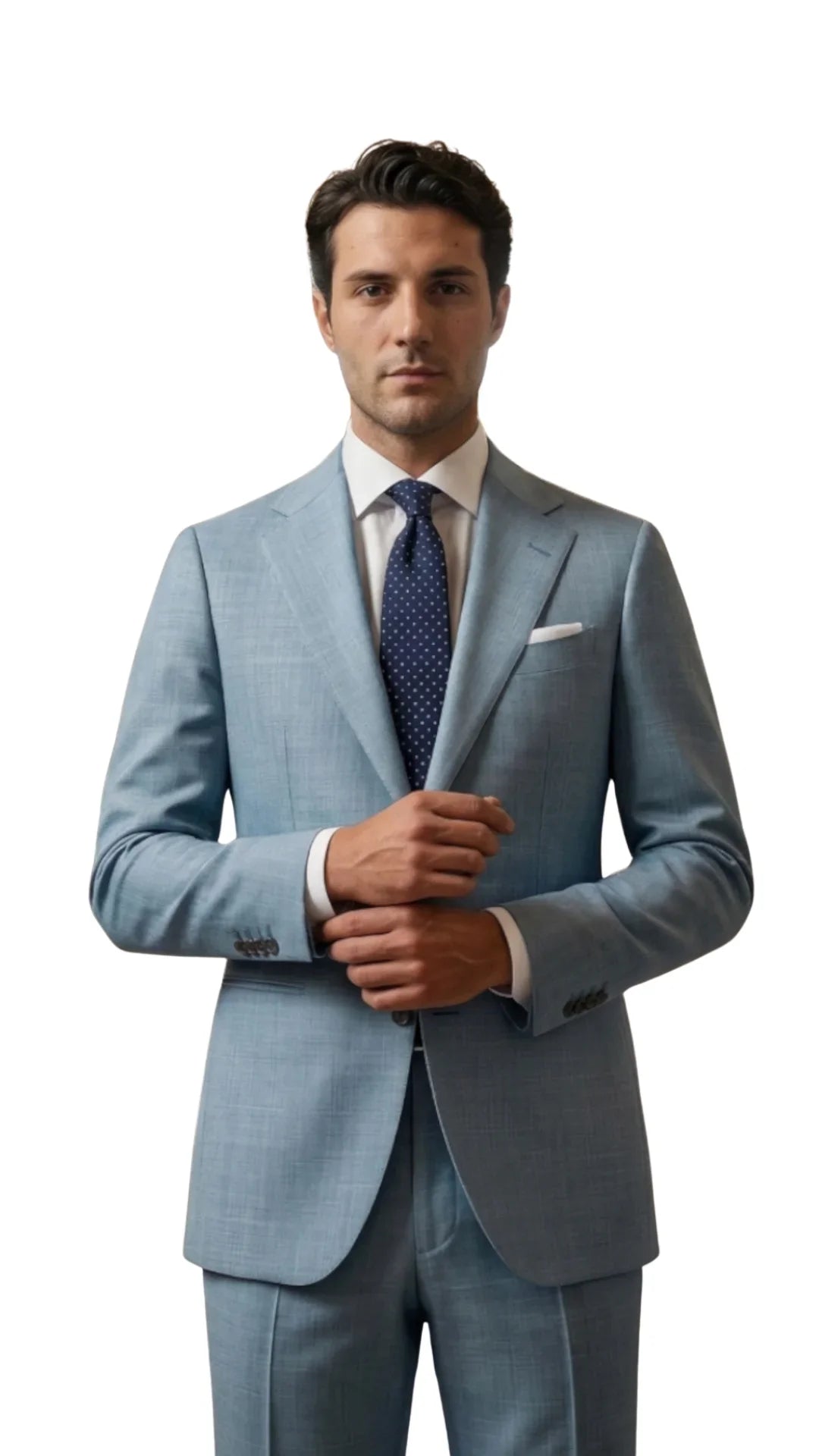 Riviera Two Piece Suit BLU