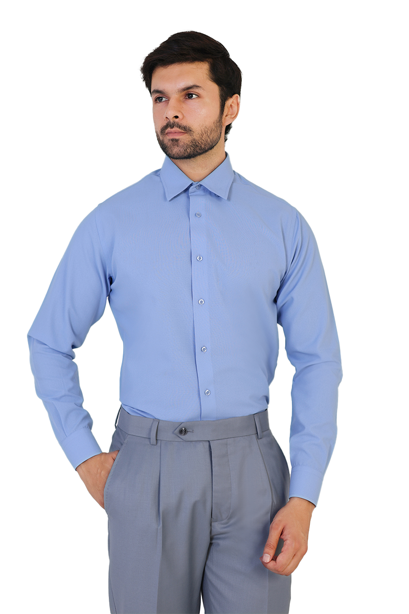 Leoric Formal Shirt sky blue