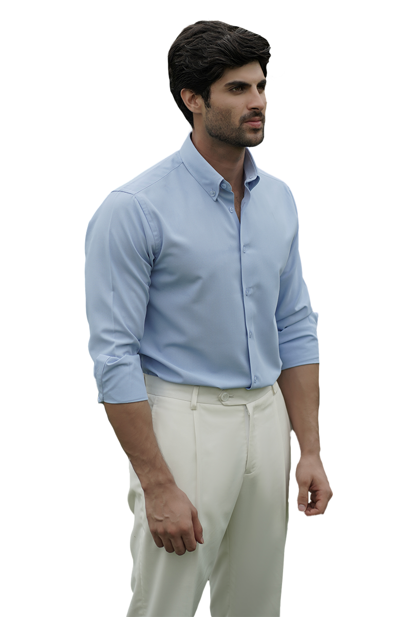 Ortega Formal shirt Sky blue