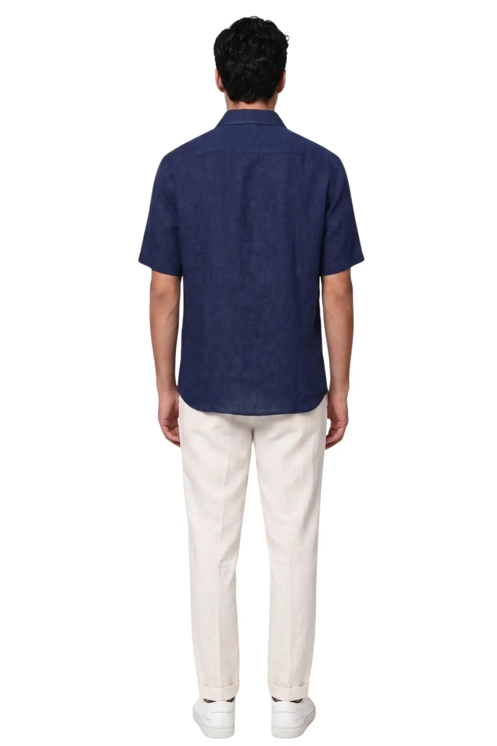 Tramonto Irish Linen-BLU