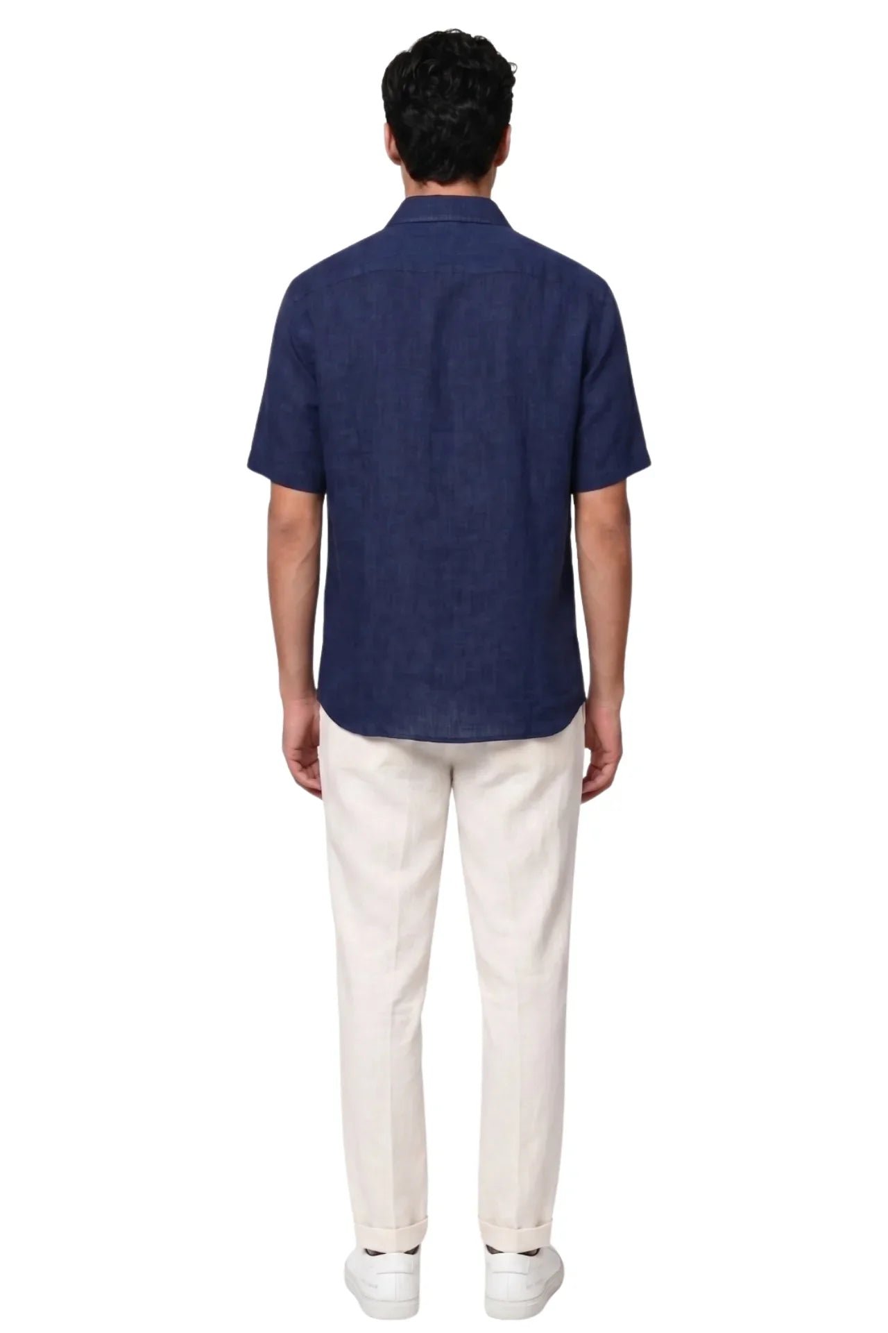 Tramonto Irish Linen-BLU