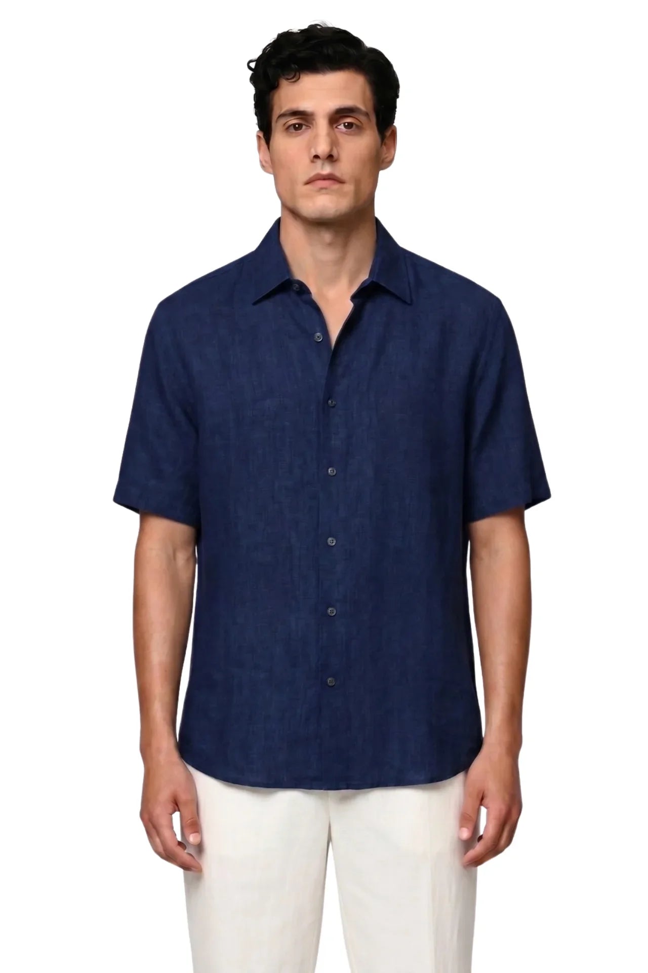 Tramonto Irish Linen-BLU