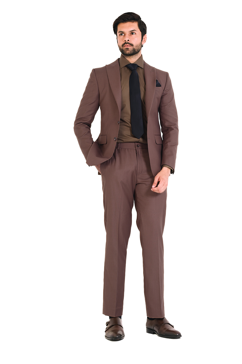 Eterna Two Piece Suit-BRN