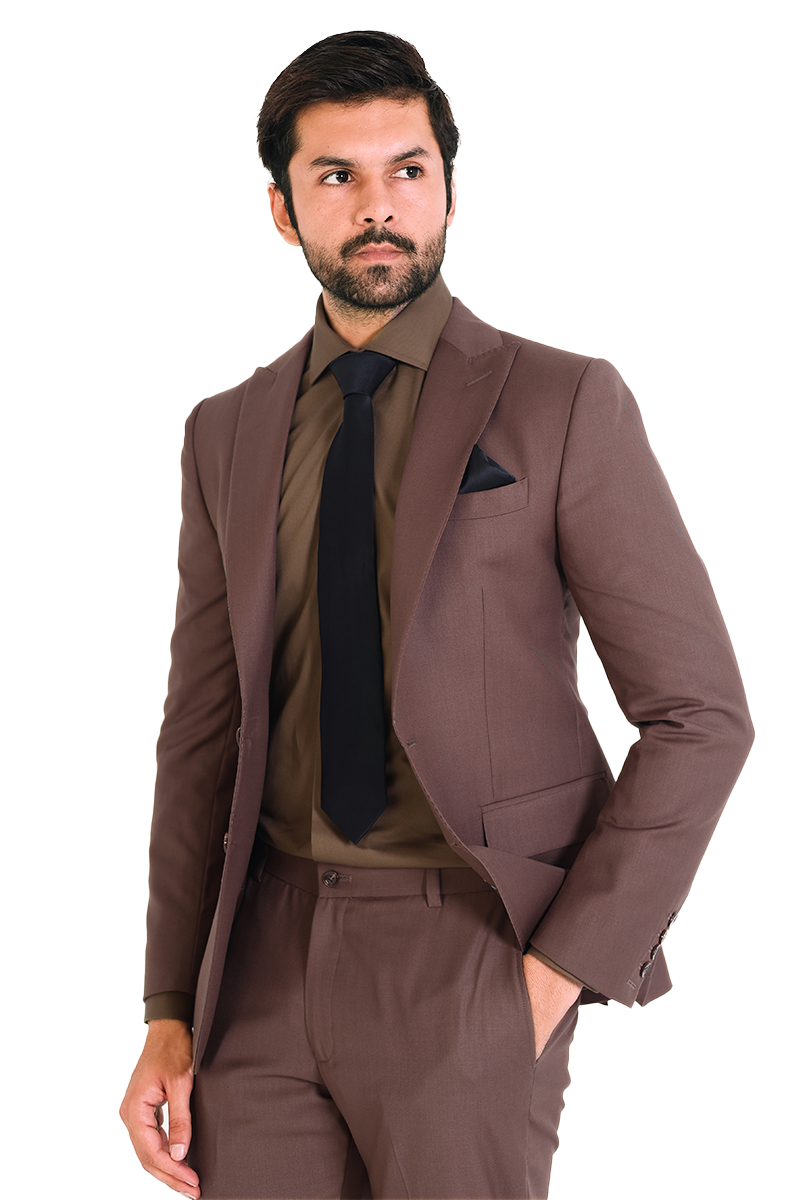 Eterna Two Piece Suit-BRN
