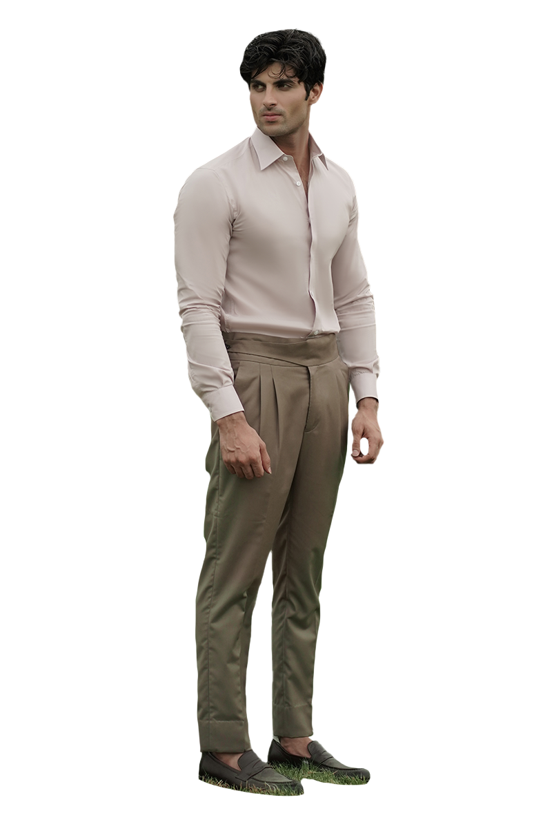 Galan Formal Shirt-Light Pink