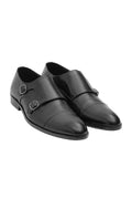 Casanova Leather Shoes-BLK