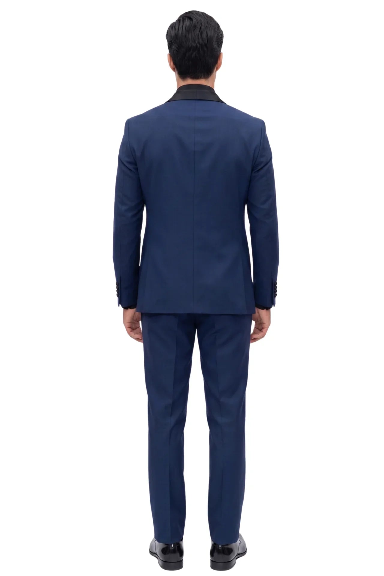 Conall Three Piece Suit-Navy Blue