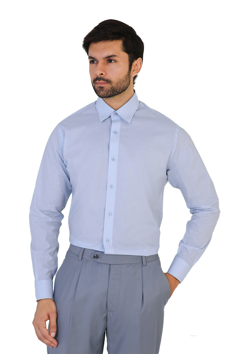 Georic Formal Shirt Light sky Blue