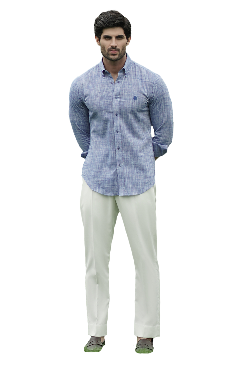 Beckett Formal Shirt-BLU