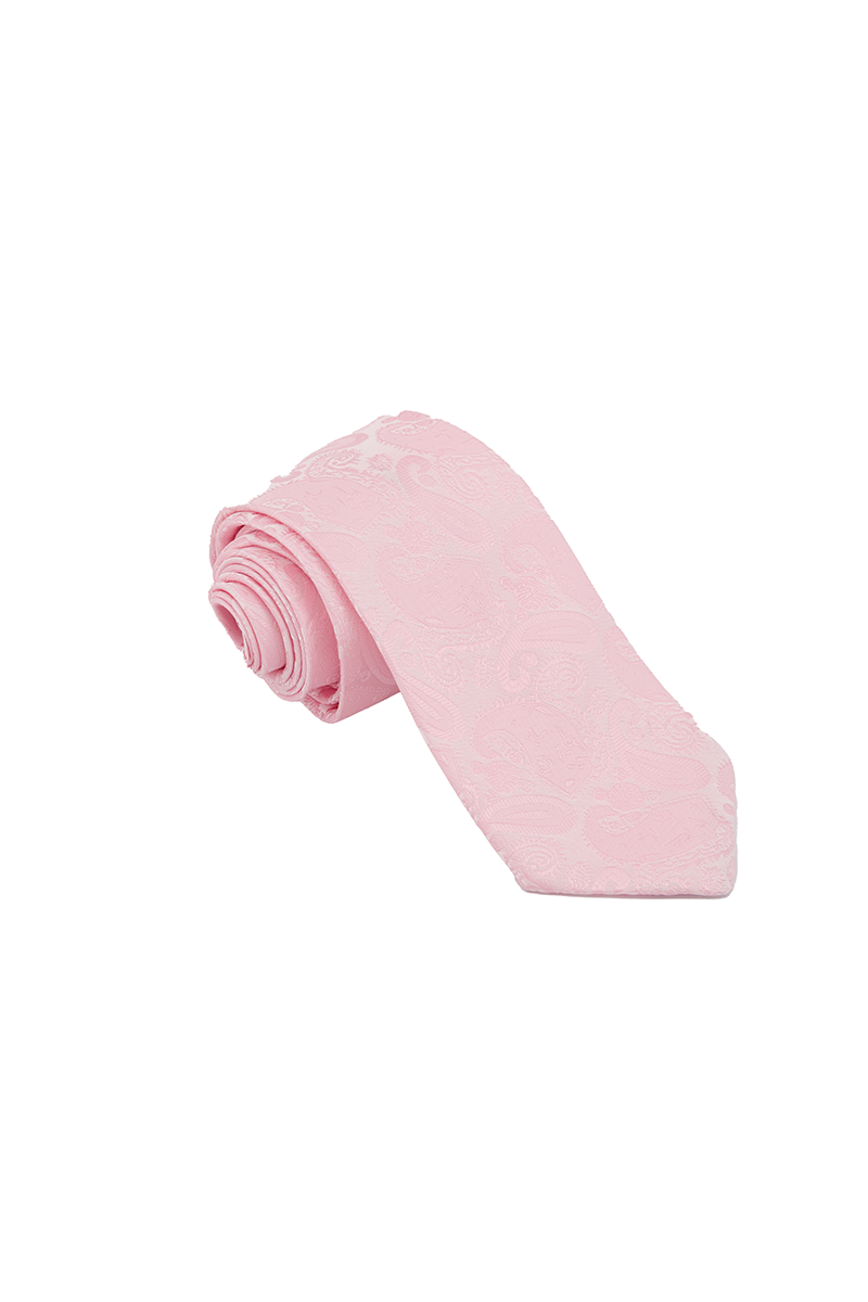 Safora Tie & Pocket Square-PNK