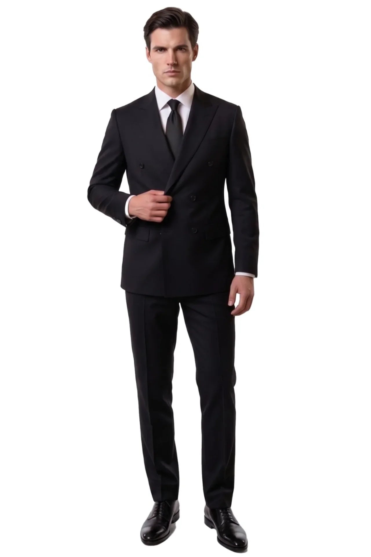 Divinita Two Piece Suit-BLK