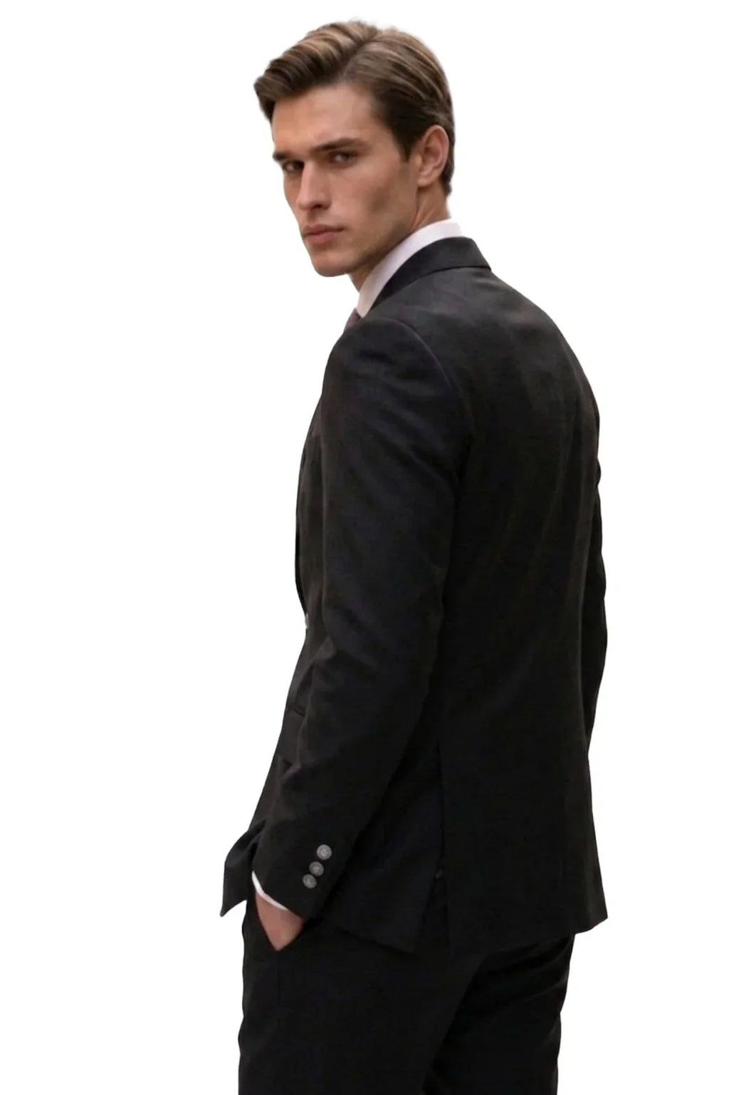 Nathaniel Two Piece Suit-BLK