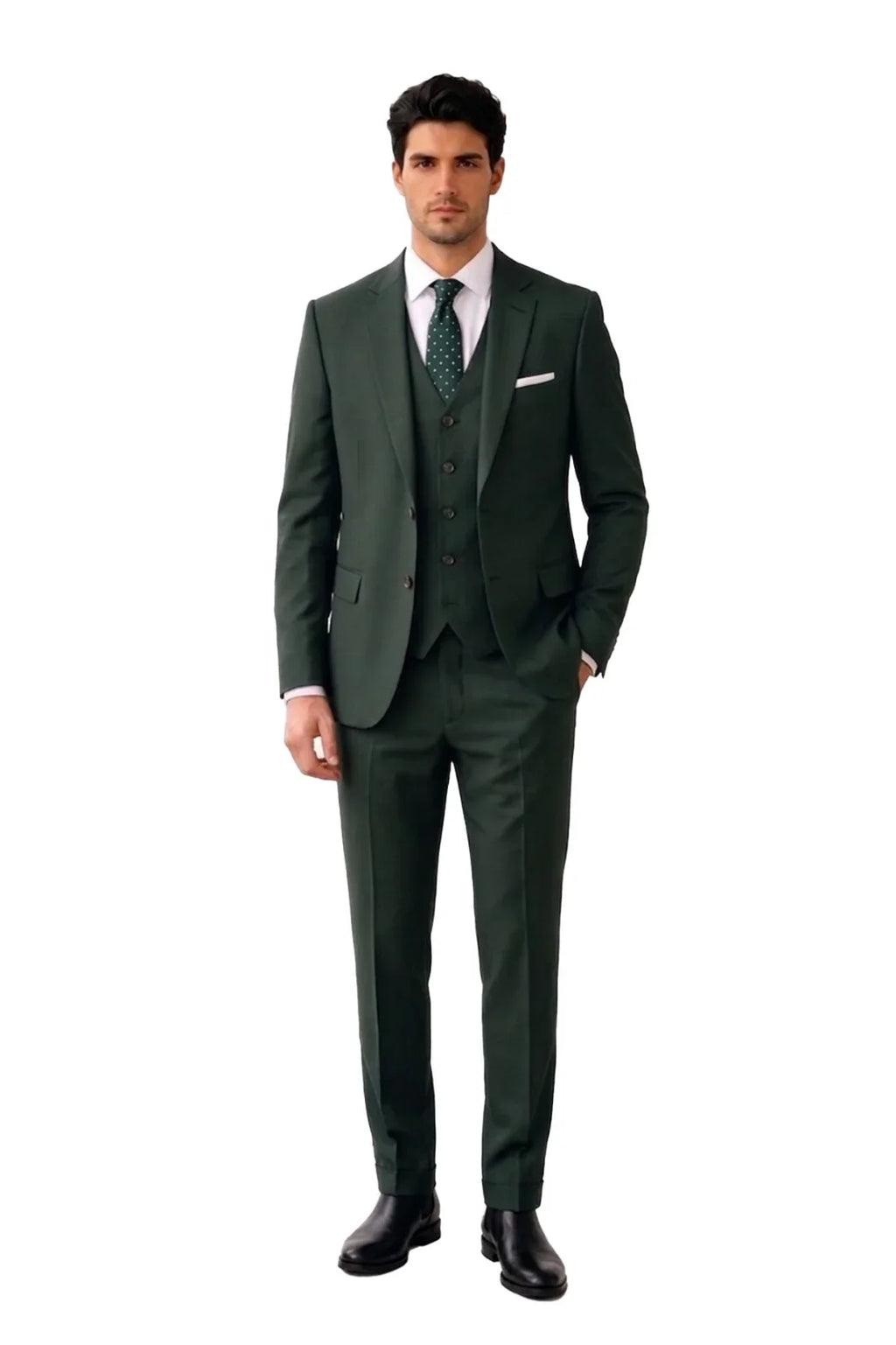 Zenaro Three Piece Suit-DGN