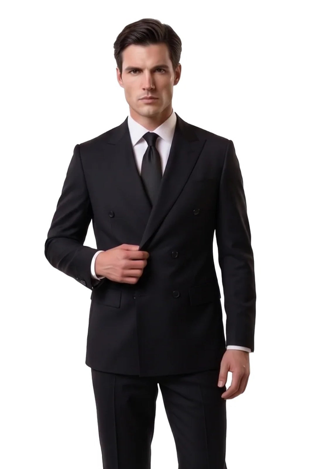 Divinita Two Piece Suit-BLK