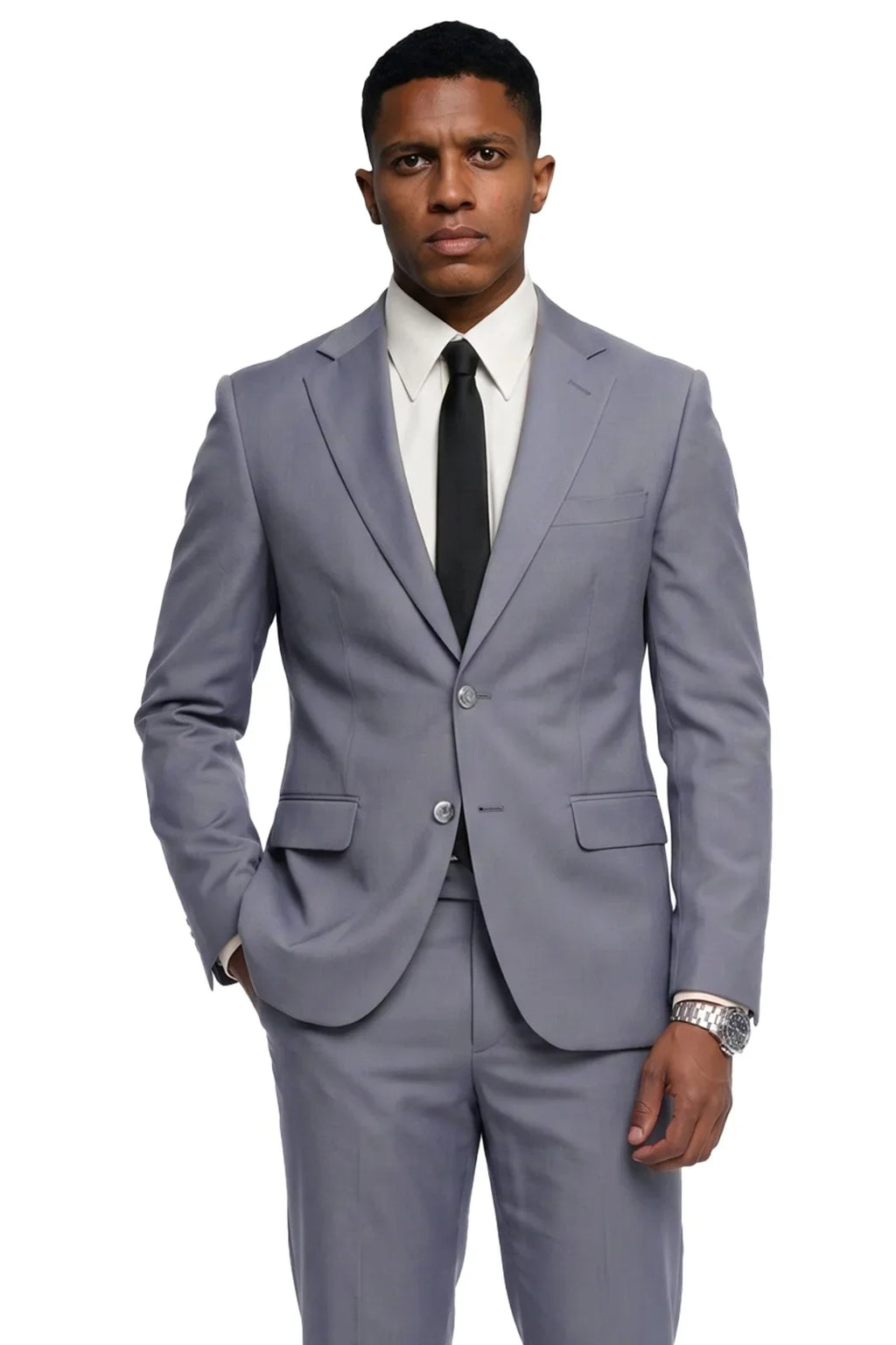 Famoso Two Piece Suit-GRY