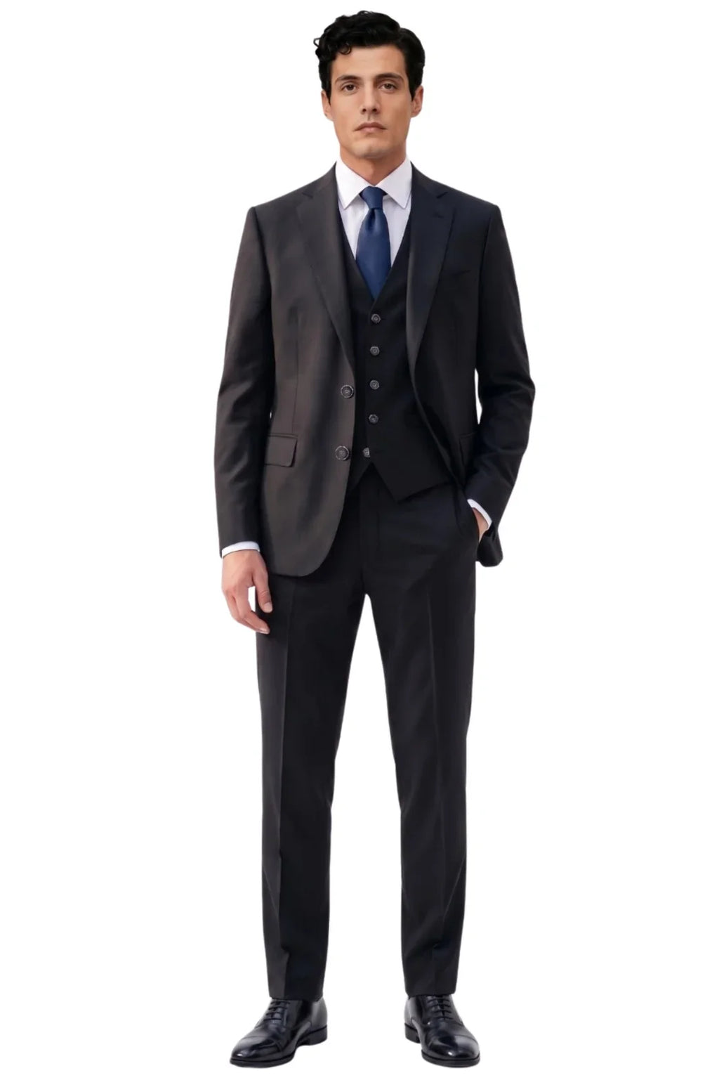 Scintilla Three Piece Suit-GRY