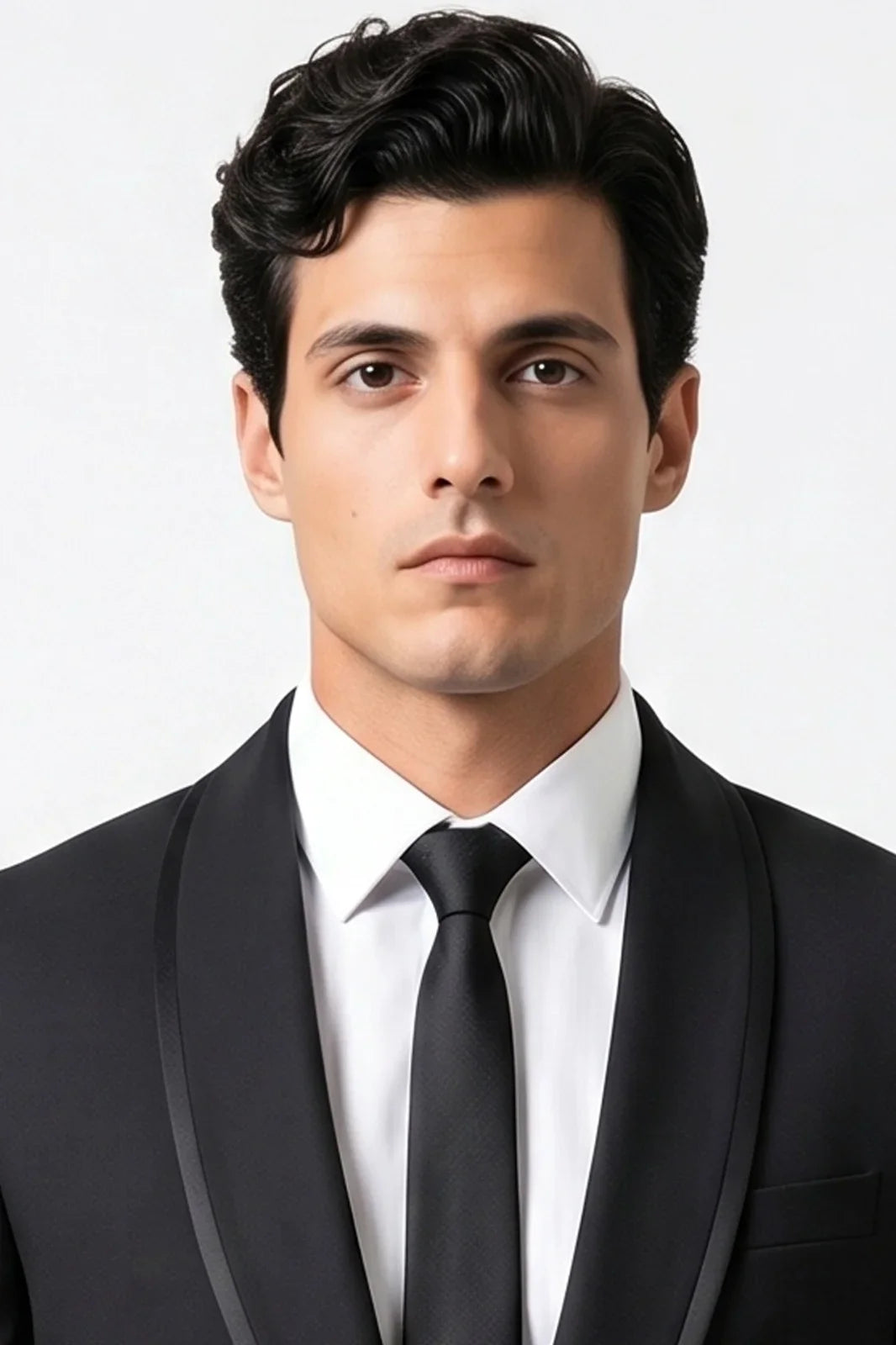 Inizio Two Piece Suit-BLK