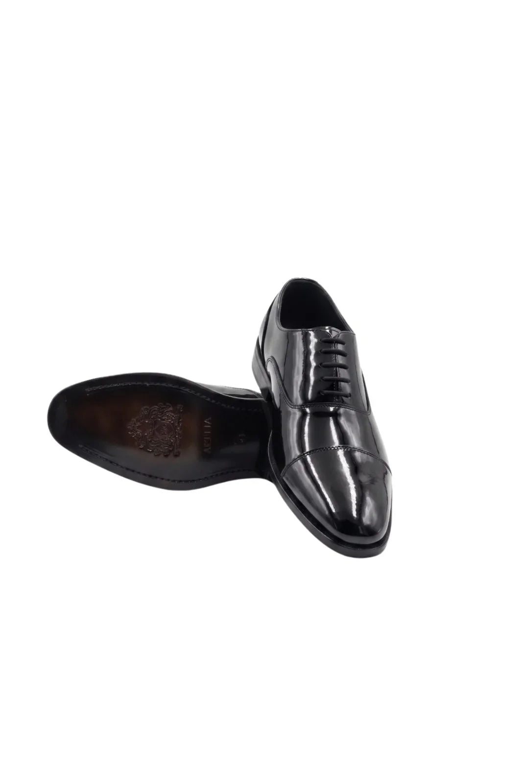 Bellissimo Leather Shoes-Patent Black