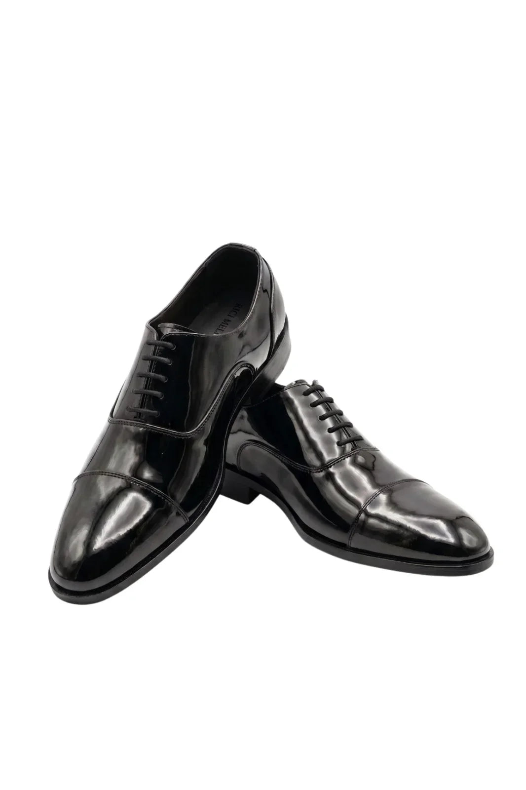 Bellissimo Leather Shoes-Patent Black